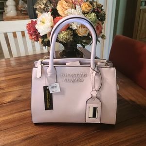 NWT Christian Siriano pink shoulder bag